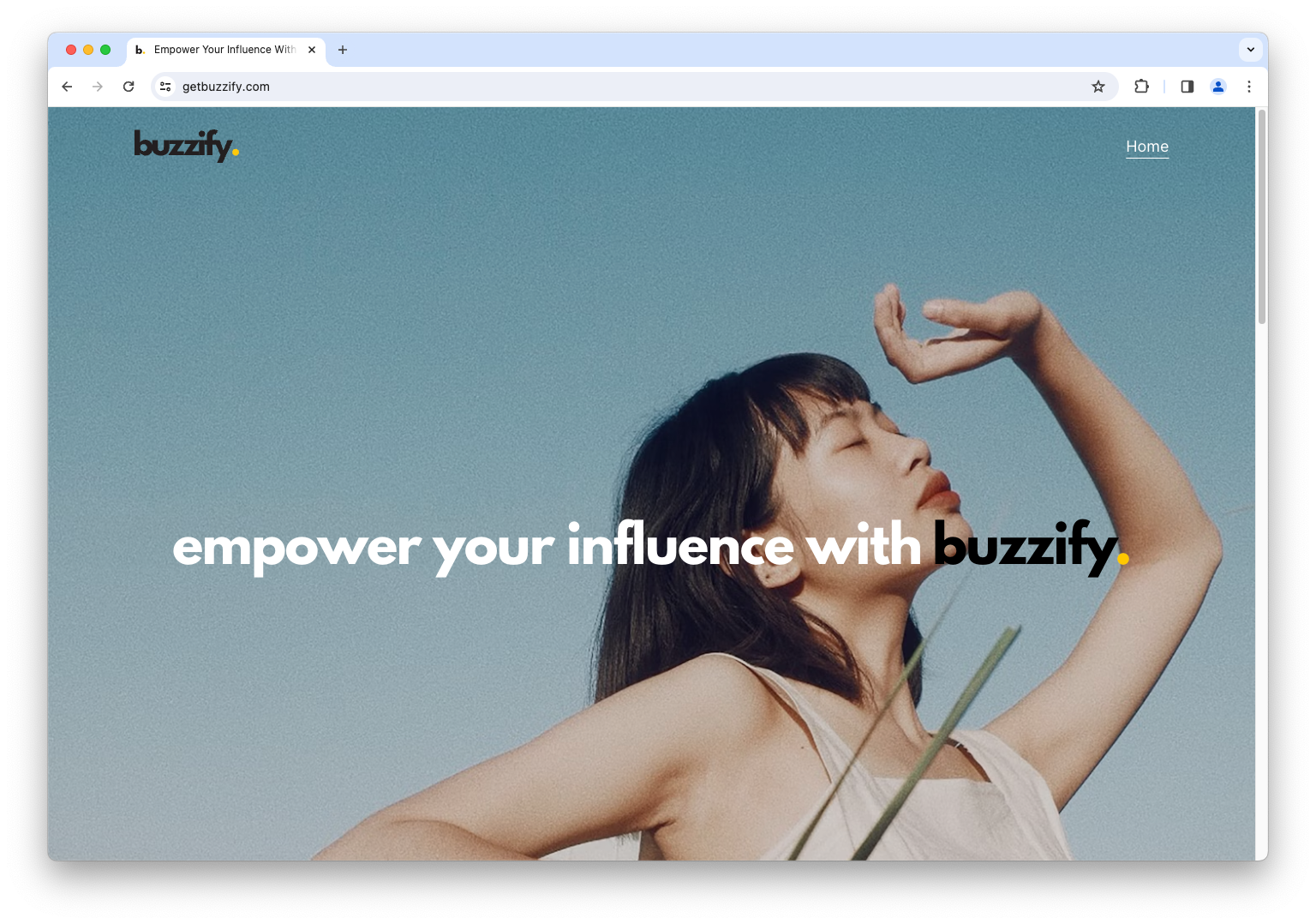 Buzzify Wesbite - 1 Buzzify Wesbite - 1